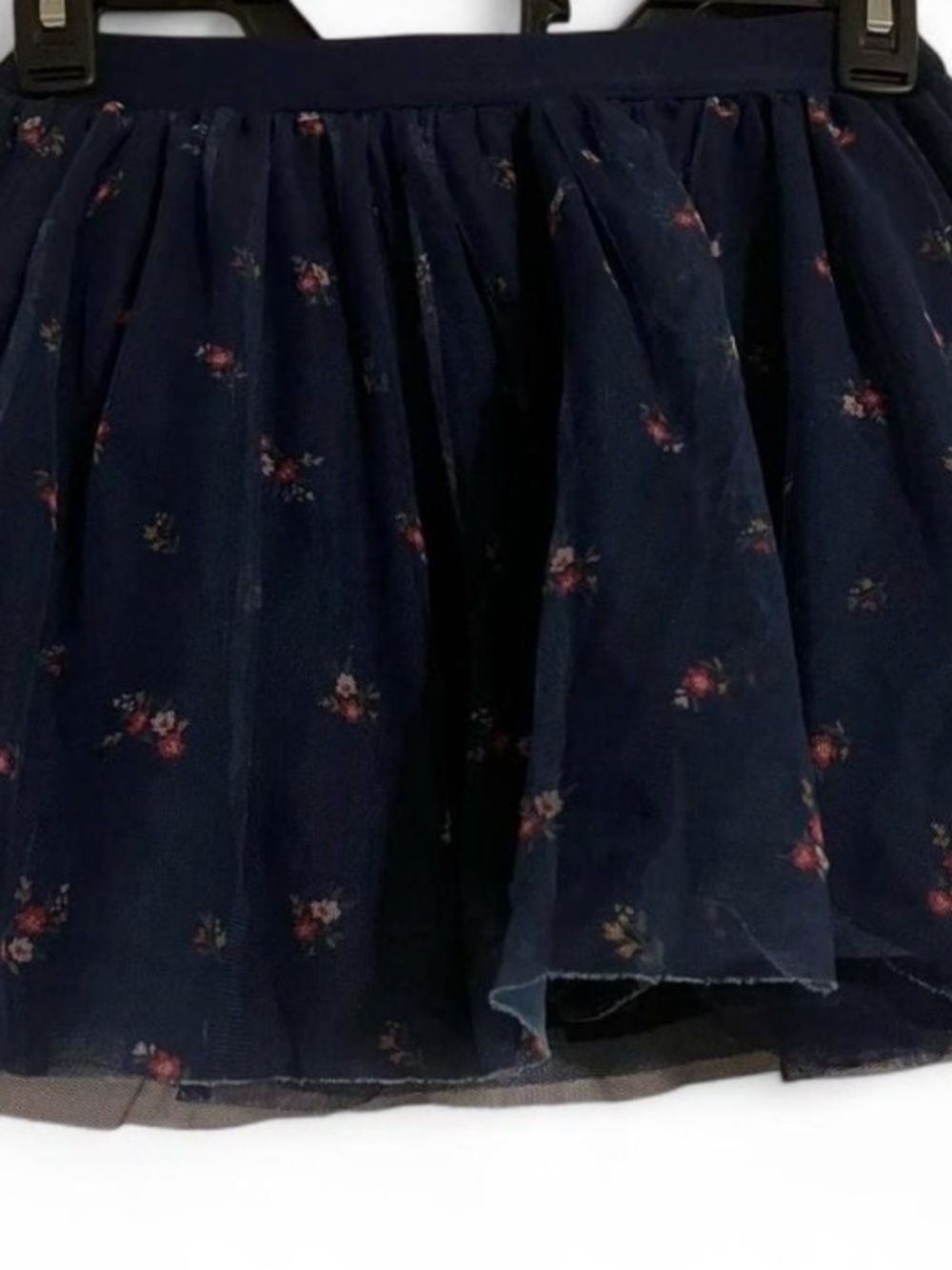OshKosh B'gosh Navy Floral Tiered Girls' Skirt